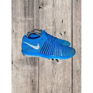 Nike Free Transform Flyknit Blue Athletic Running Shoes Women’s Size 8.5